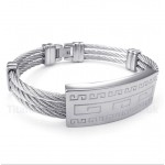 Titanium Cable Bracelet