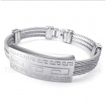 Titanium Cable Bracelet