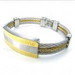 Titanium Cable Bracelet