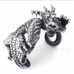 Titanium Casted Dragon Bracelet