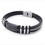 Titanium Rubber Bracelet