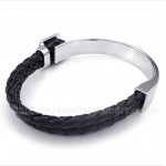 Leather Titanium Bracelet