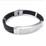 Titanium Rubber Bracelet