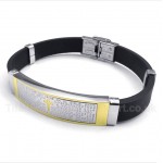 Titanium Rubber Bracelet