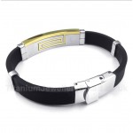 Titanium Rubber Bracelet