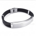 Titanium Rubber Bracelet