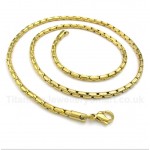 Titanium Gold Necklace