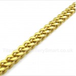 Titanium Gold Necklace