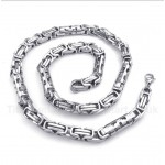 Titanium Cylinder Necklace