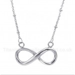 Titanium Infinity Symbol Necklace