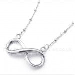 Titanium Infinity Symbol Necklace