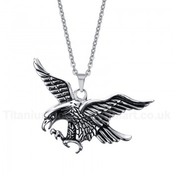 Men's Titanium Pendant Eagles PN-508