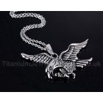 Men's Titanium Pendant Eagles PN-508