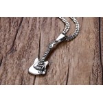 Men's Titanium Pendant 40 mm Guitar PN-694