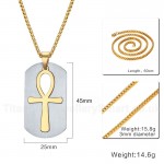 Men's Titanium Pendant 45 mm The Ankh PN-623