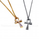 Unisex Titanium Pendant The Ankh Cross PN-1010