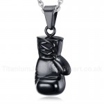 Unisex Titanium Pendant Fist PN-384