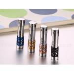 Women's Titanium Pendant Cylinder Openable Perfume Bottle PN-533