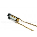 Men's Titanium Pendant Openable PN-878