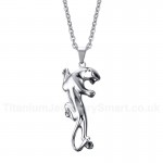 Unisex Titanium Pendant Cheetah PN-494