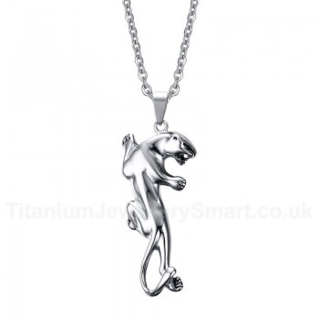 Unisex Titanium Pendant Cheetah PN-494