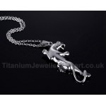 Unisex Titanium Pendant Cheetah PN-494