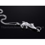 Unisex Titanium Pendant Cheetah PN-494