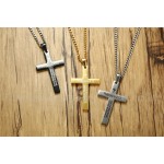 Unisex Titanium Pendant Bible PN572