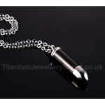 Men's Titanium Pendant 34 mm Multi Colours Bullet PN-451