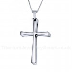 Women's Titanium Pendant Cross PN-235