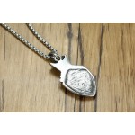 Men's Titanium Pendant Eye Cross Shield PN-1042