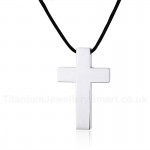 Men's Titanium Pendant Cross PN-020