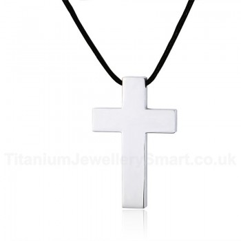 Men's Titanium Pendant Cross PN-020