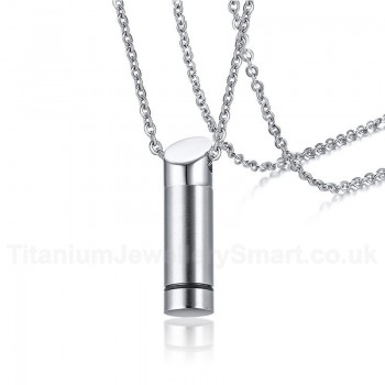 Unisex Titanium Pendant Openable PN-1136