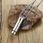 Unisex Titanium Pendant Openable PN-1136