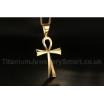 Unisex Titanium Pendant 64 mm The Ankh Cross PN-646