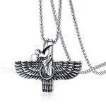 Men's Titanium Pendant Wings Flying PN-844S