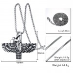 Men's Titanium Pendant Wings Flying PN-844S