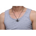 Men's Titanium Pendant Wings Flying PN-844S