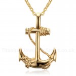 Men's Titanium Pendant Anchor Anchor PN-461