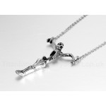 Men's Titanium Pendant Skull PN-230