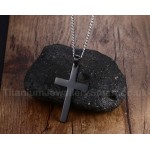 Men's Titanium Pendant 50 mm Cross PN-572