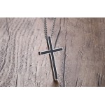 Men's Titanium Pendant 45 mm Cross PN-620