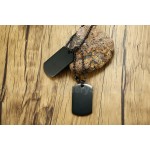 Men's Titanium Pendant Two Tag PN-385