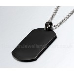 Men's Titanium Pendant Black PN-004