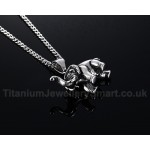 Men's Titanium Pendant Elephant PN-568