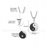 Unisex Titanium Pendant Bagua PN-602