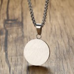 Unisex Titanium Pendant Bagua PN-602