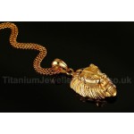 Men's Titanium Pendant Punk Lion PN-552