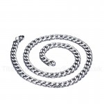 Men's Titanium Necklace Interlocking NC-061